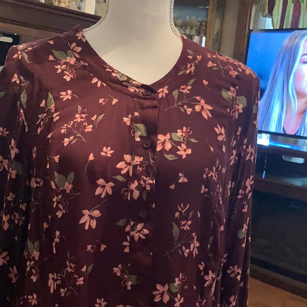 Lane Bryant top ,long sleeve, 16